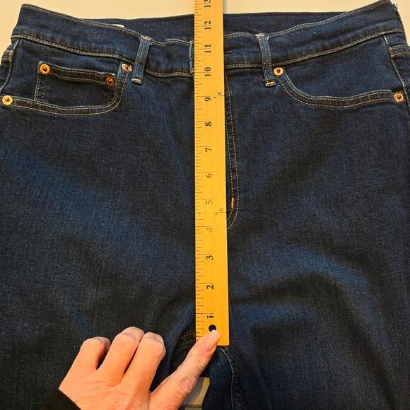 Gap Vintage Slim High Rise Jeans Womens Size 12R Blue Stretch Classic Normcore - Picture 9 of 11